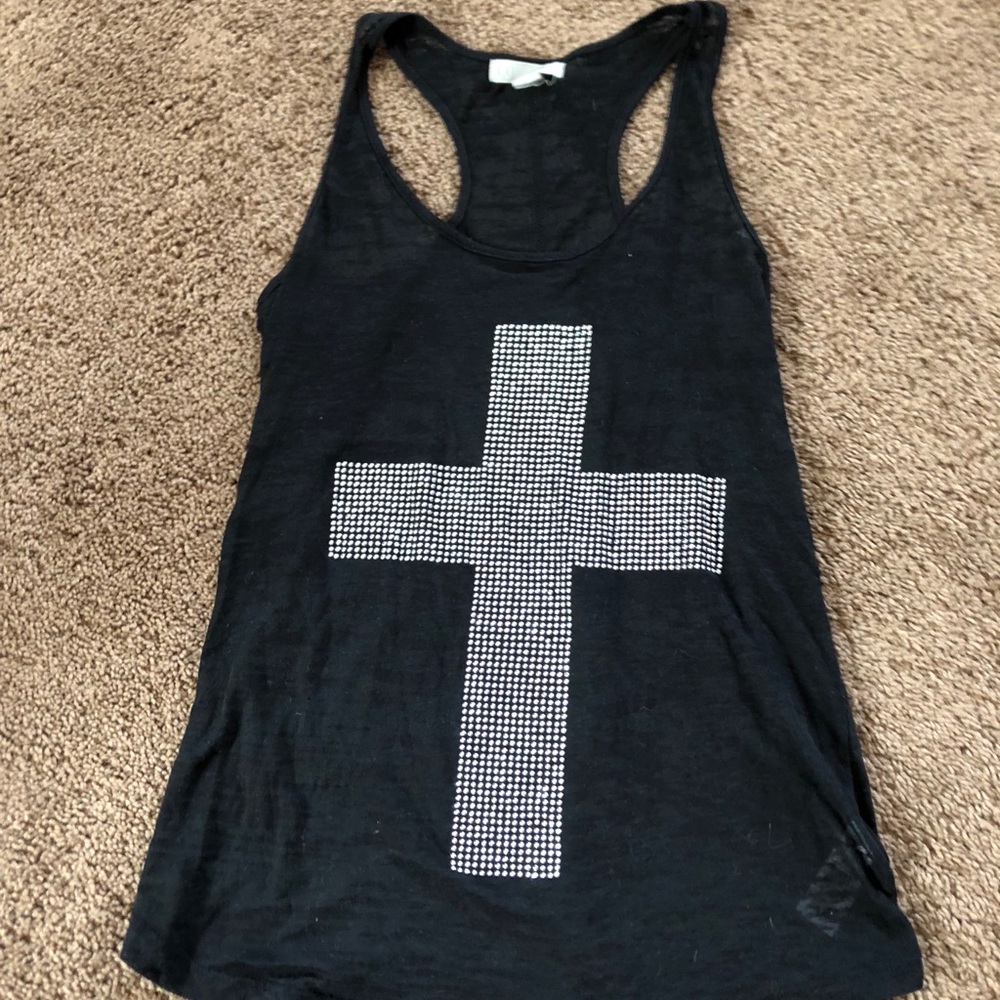 Cross tank top